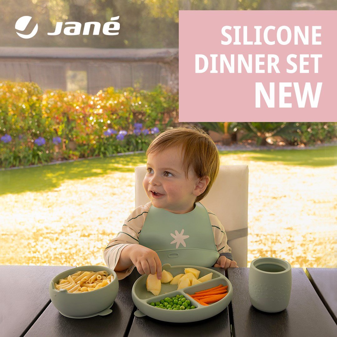 Jane BLW Silicone Plate with Compartments - Baby&More