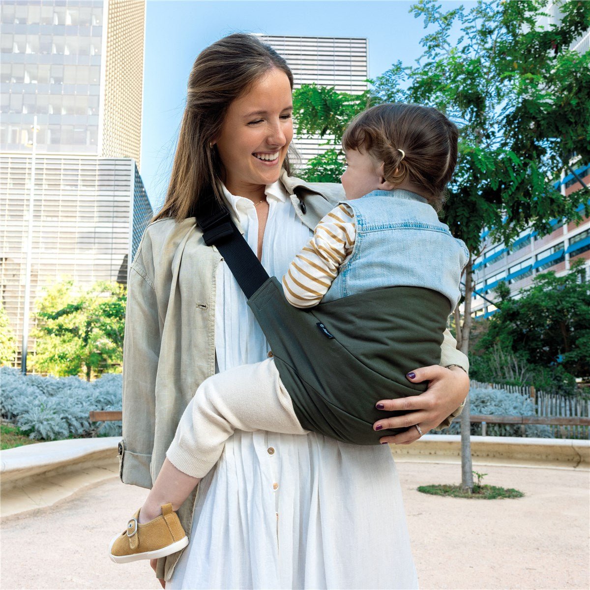 Jane Catch Lightweight Hip Baby Carrier - Sesame - Baby&More