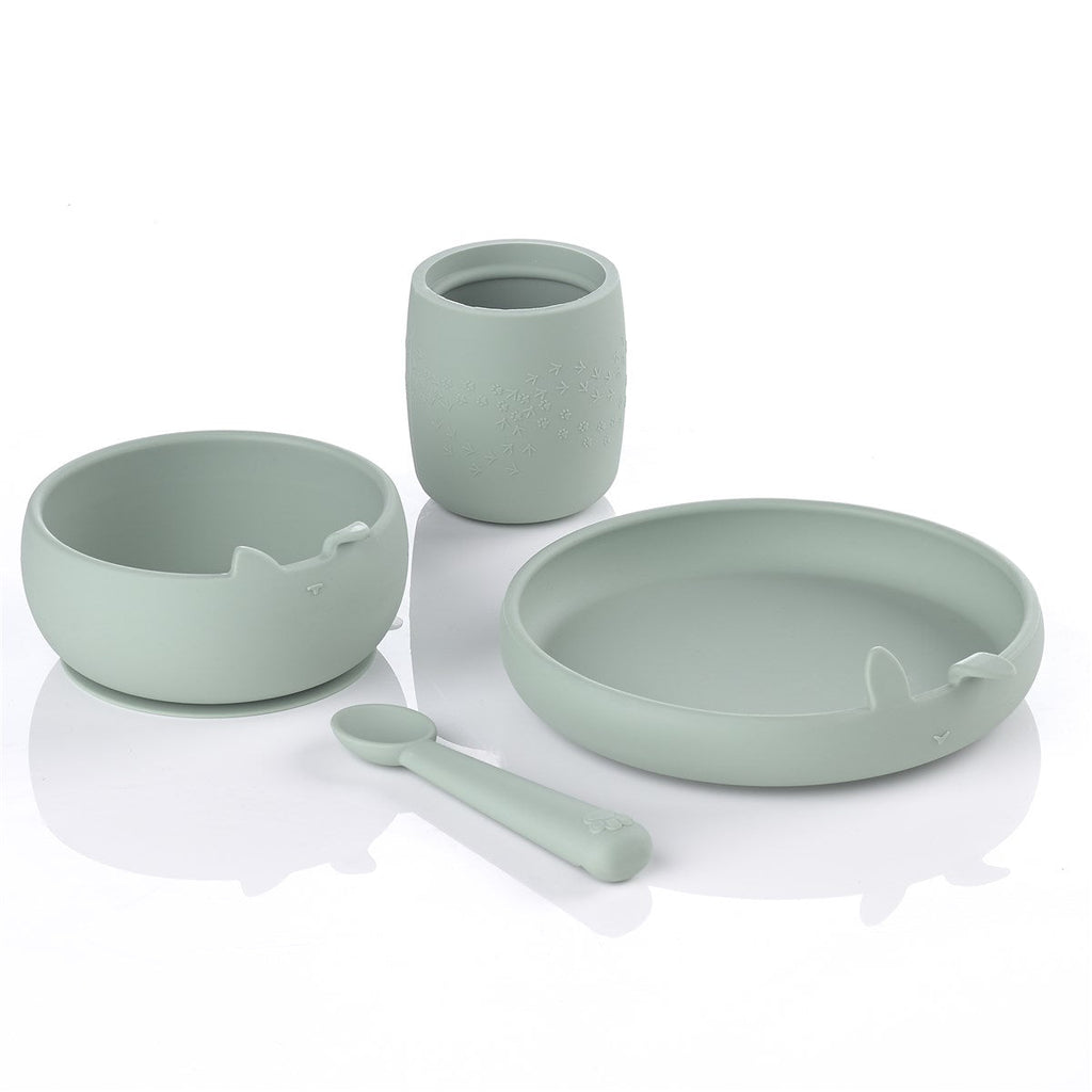Jane Complete 4 - Piece Silicone Dinner Set for Babies - Baby&More