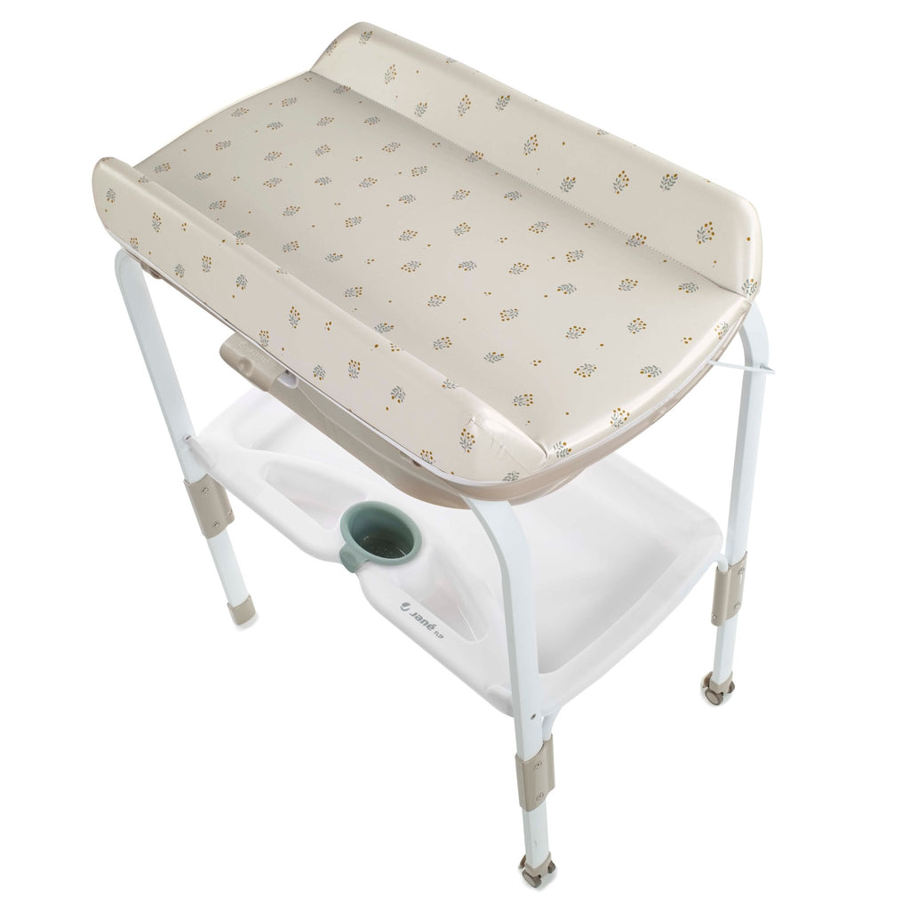 Jane Flip Baby Bath Changing Unit - Botanic Beige - Baby&More