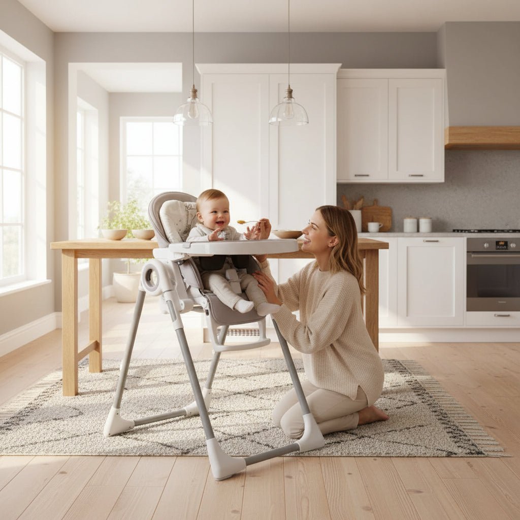 Jané Kosmic Eco Leather Adjustable Highchair – Birth to 3 Years - Baby&More