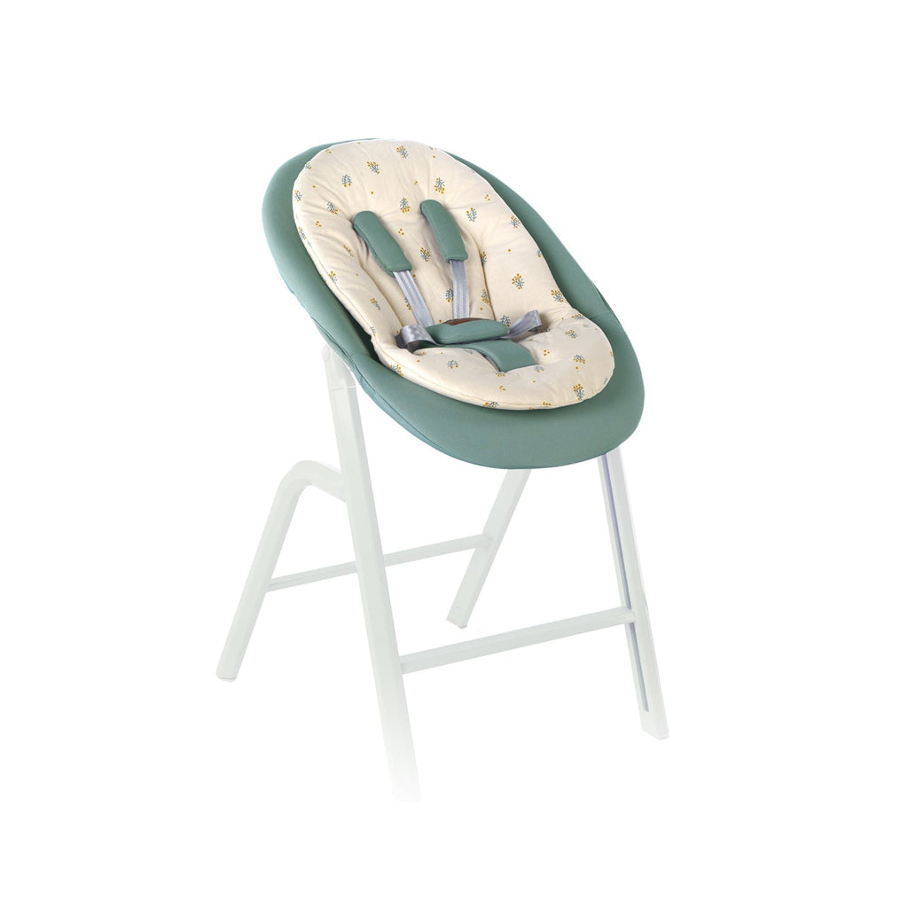 Jane Noah Highchair + Rocker Kit for Newborns - Botanic Green - Baby&More