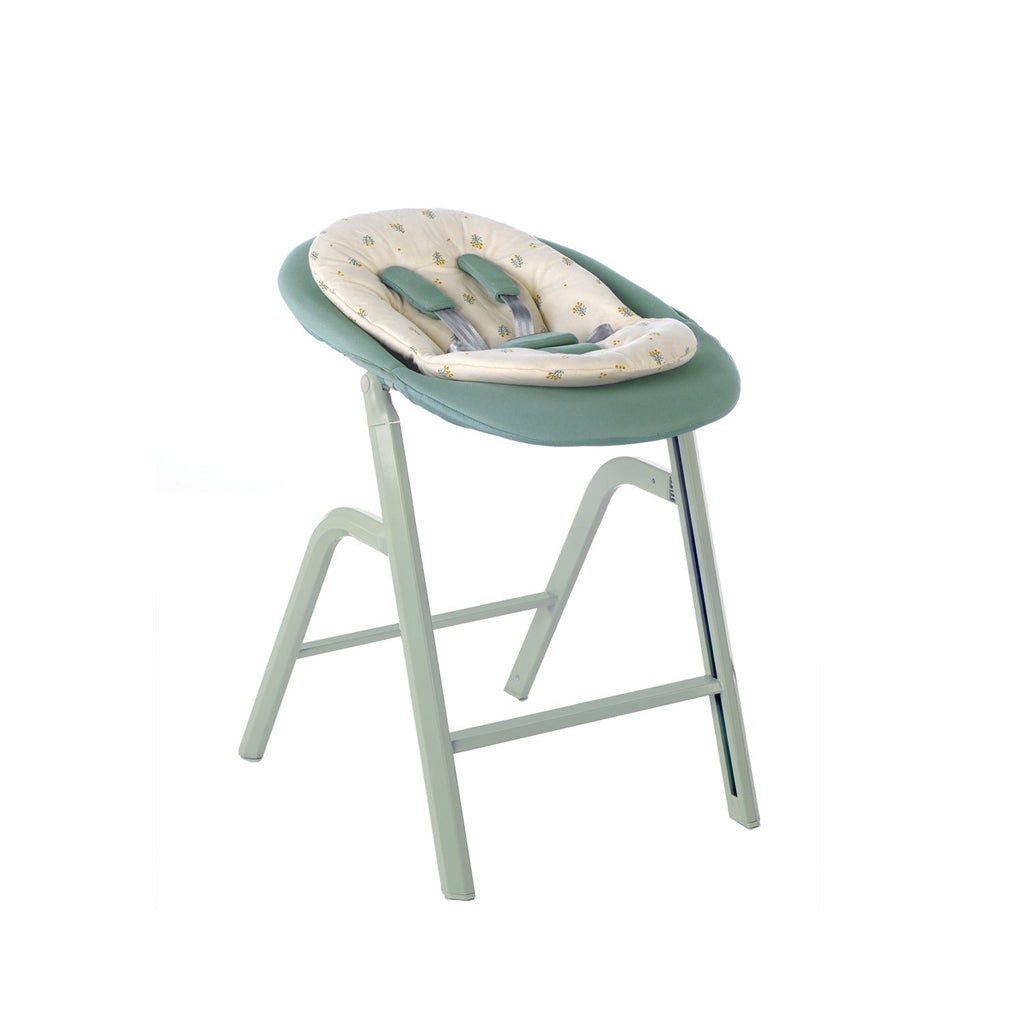 Jane Noah Highchair + Rocker Kit for Newborns - Botanic Green - Baby&More
