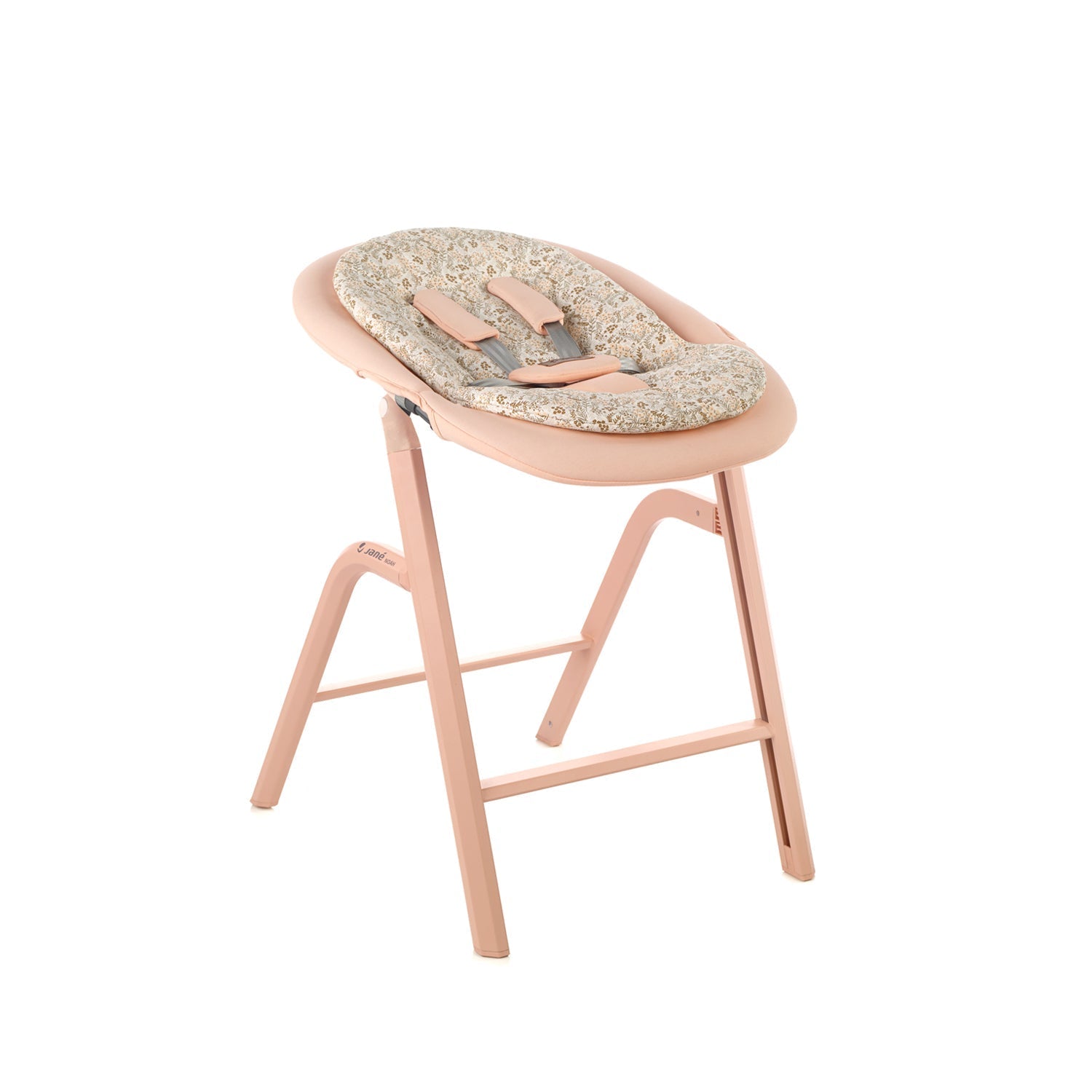 Jane Noah Highchair + Rocker Kit for Newborns - Pale Peach - Baby&More