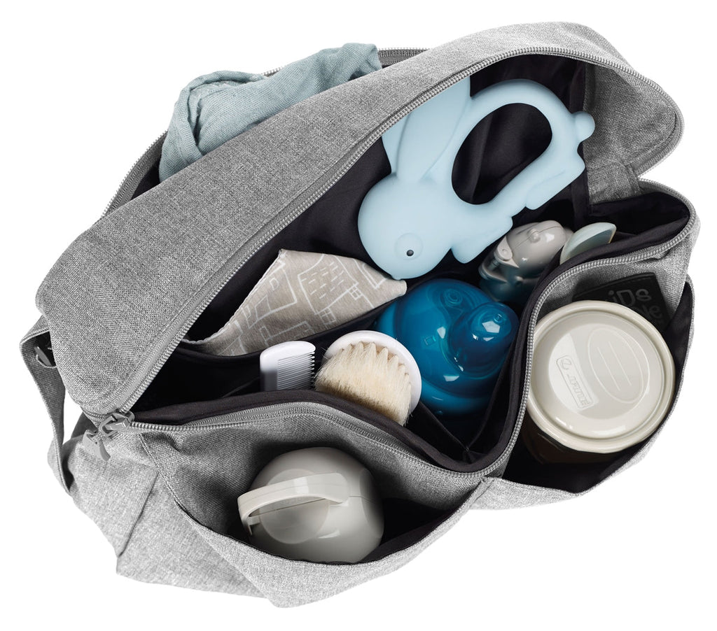 Jane Pram Stage Handlebar Pushchair Organiser Bag - Grey - Baby&More