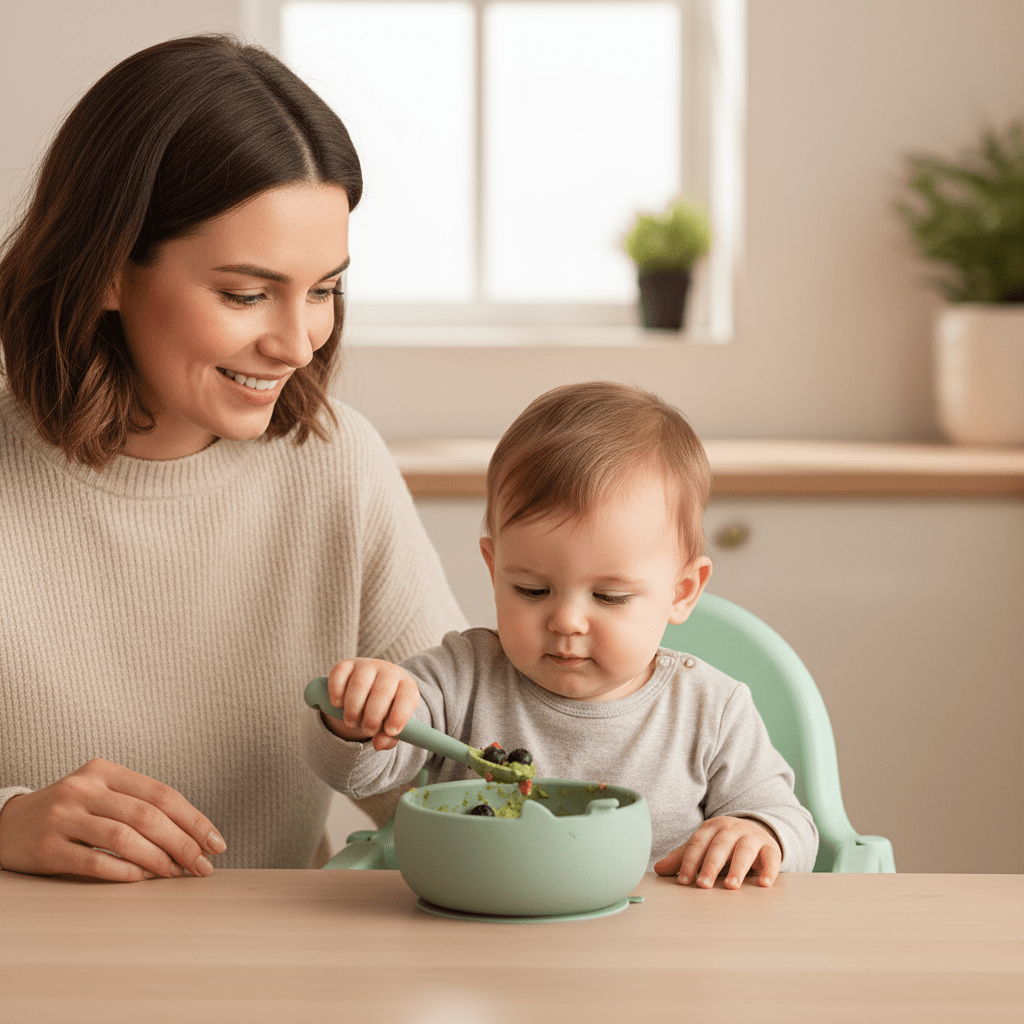 Jane Silicone Bowl and Spoon Set - Baby&More