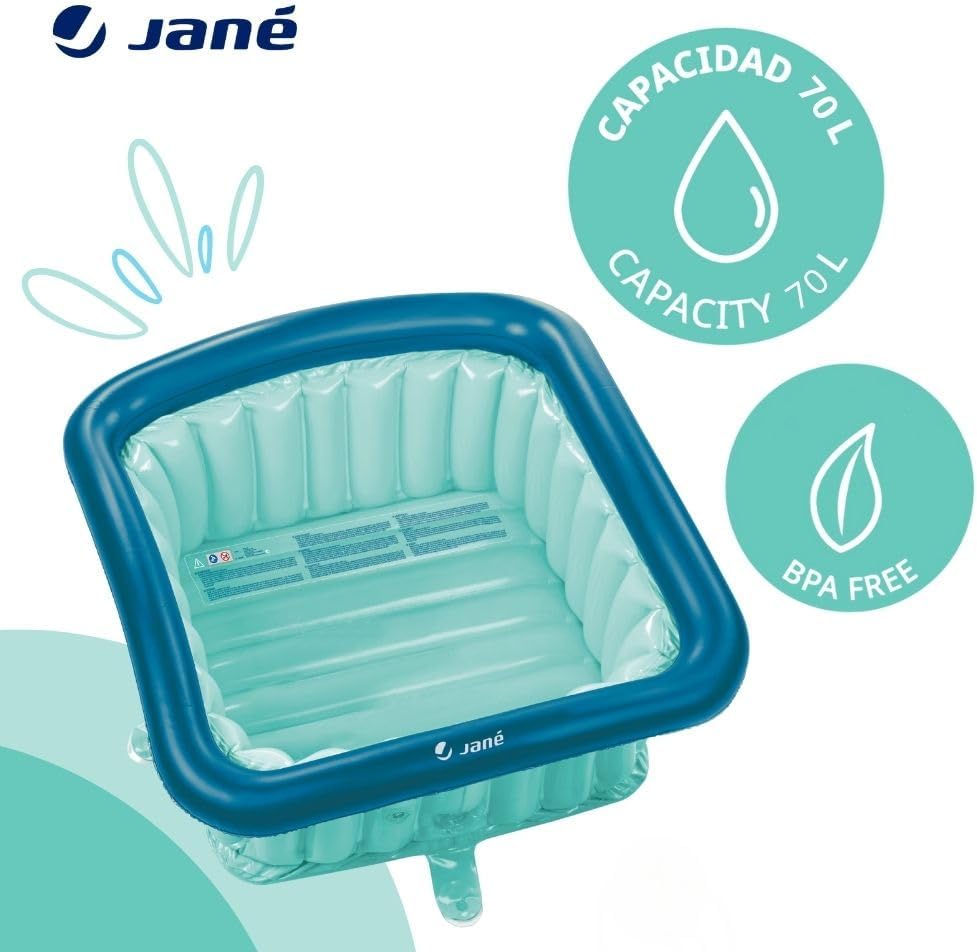Jané Square Inflatable Bath Tub – Fits Shower Trays - Baby&More