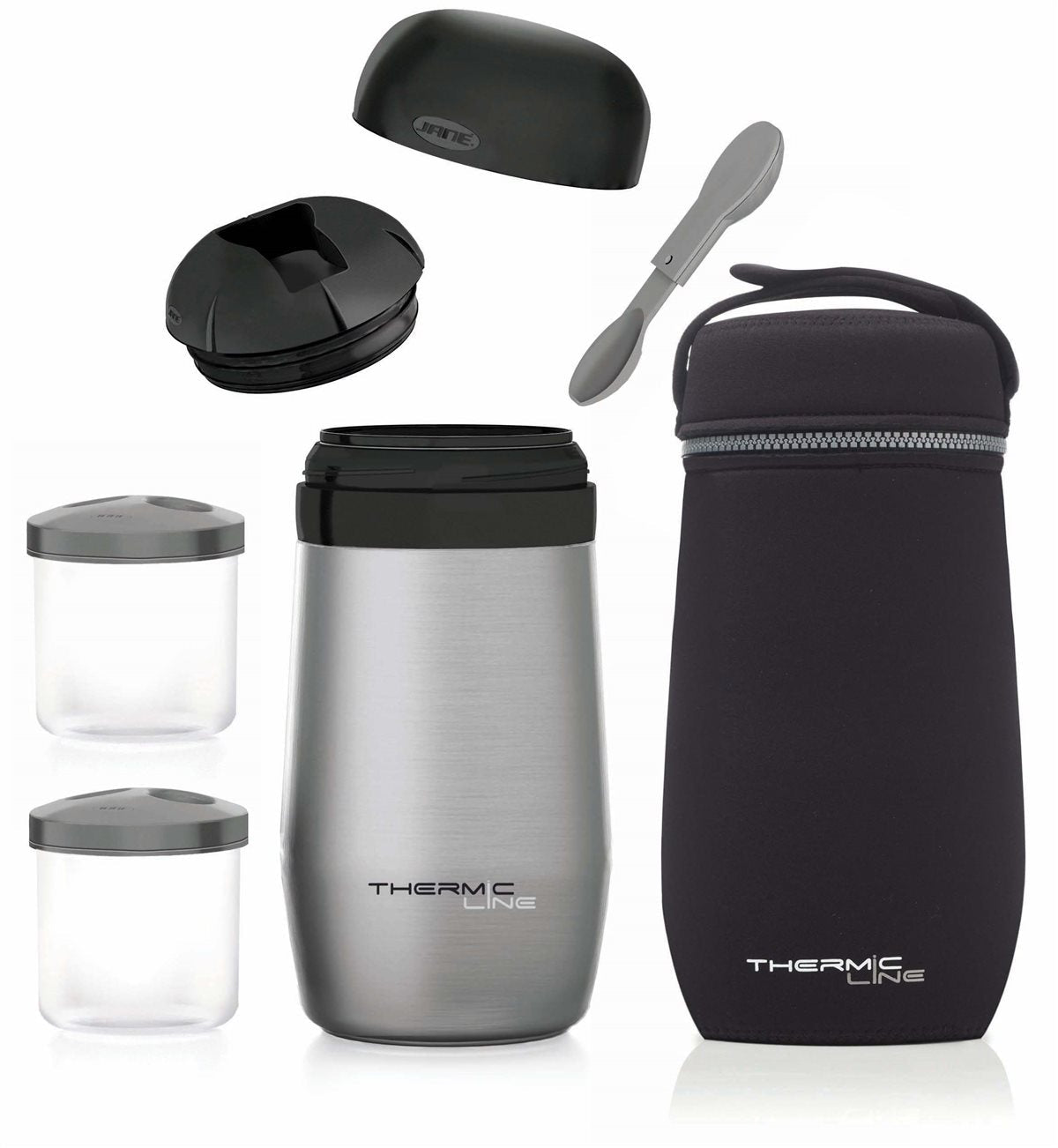 Jane Stainless Steel Baby Food Thermal Flask (1 Litre) - Baby&More