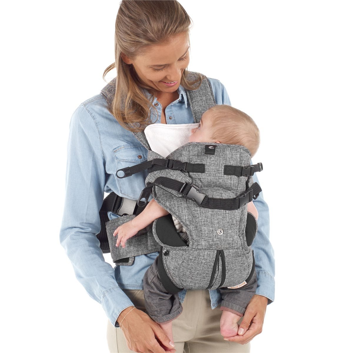 Jane Travel Baby Carrier – 3 Position, Breathable with Lumbar Support (Birth to 15kg) - Baby&More