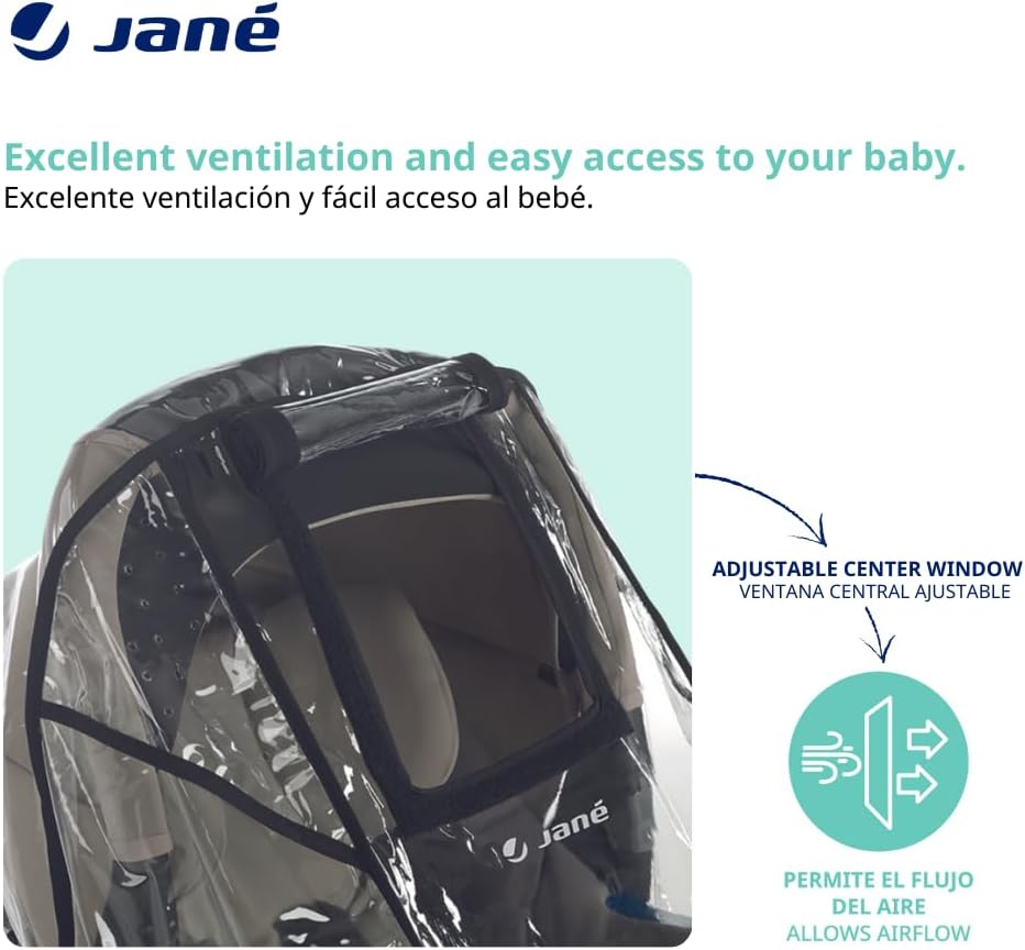 Jane Universal Pushchair Raincover - Baby&More