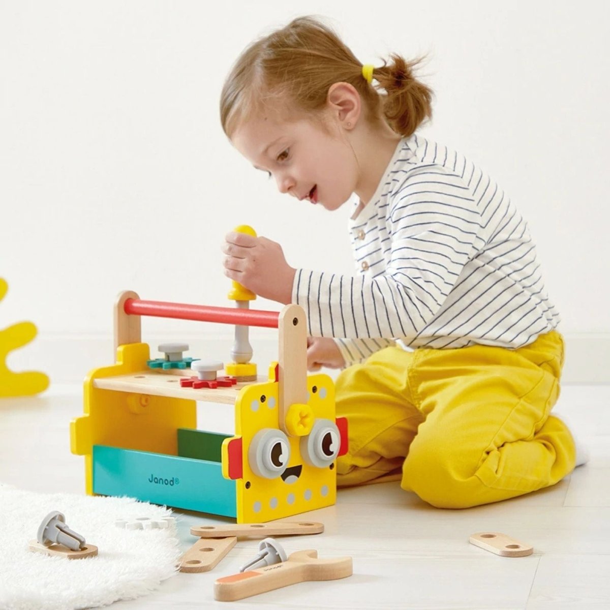 Janod Brico Kids Robot Tool Box - Baby&More