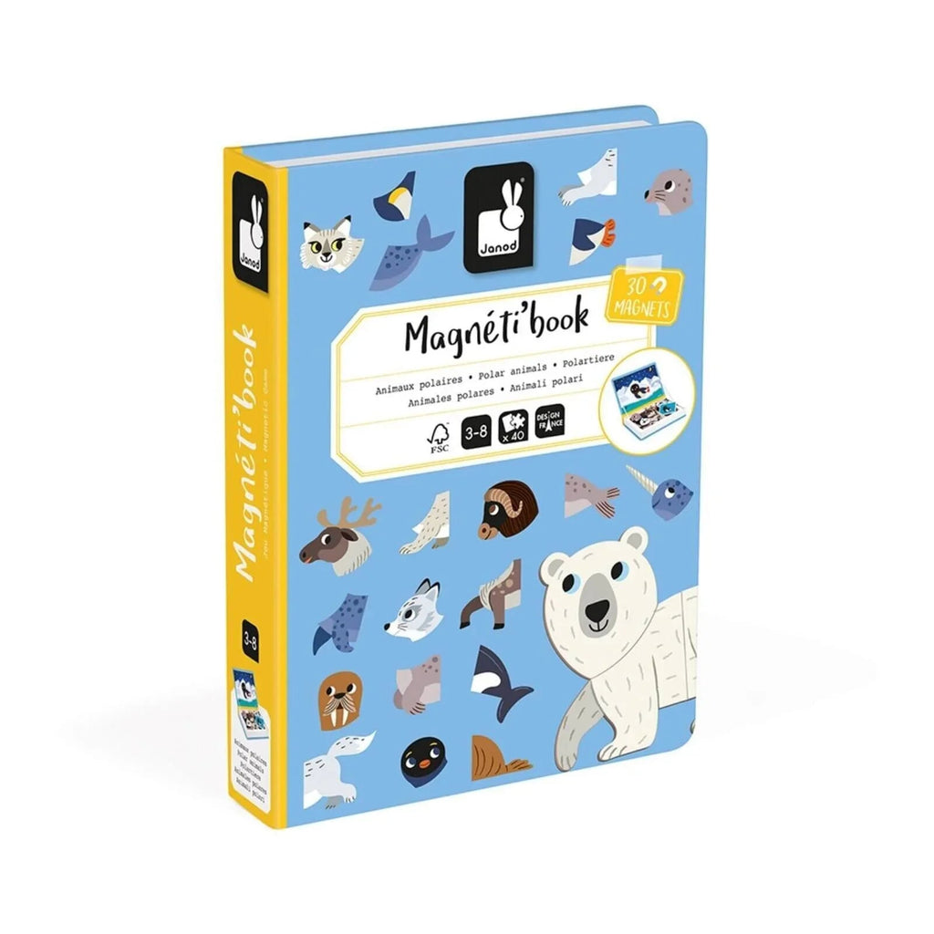 Janod Magnetibook Polar Animals - Baby&More