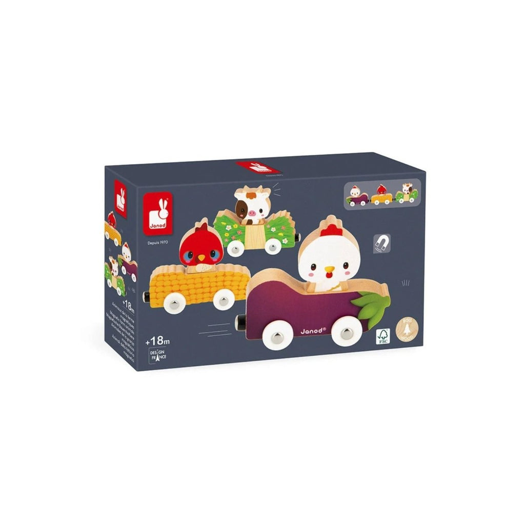 Janod Magnetic Pets - Farm - Baby&More