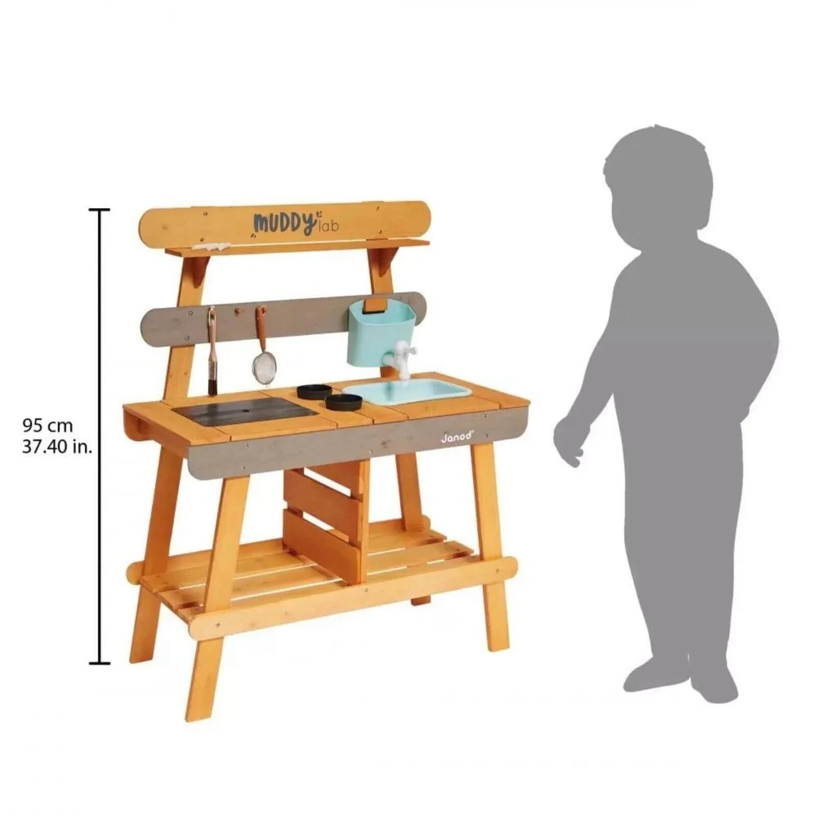 Janod Muddy Lab Outdoor Kitchen - Baby&More