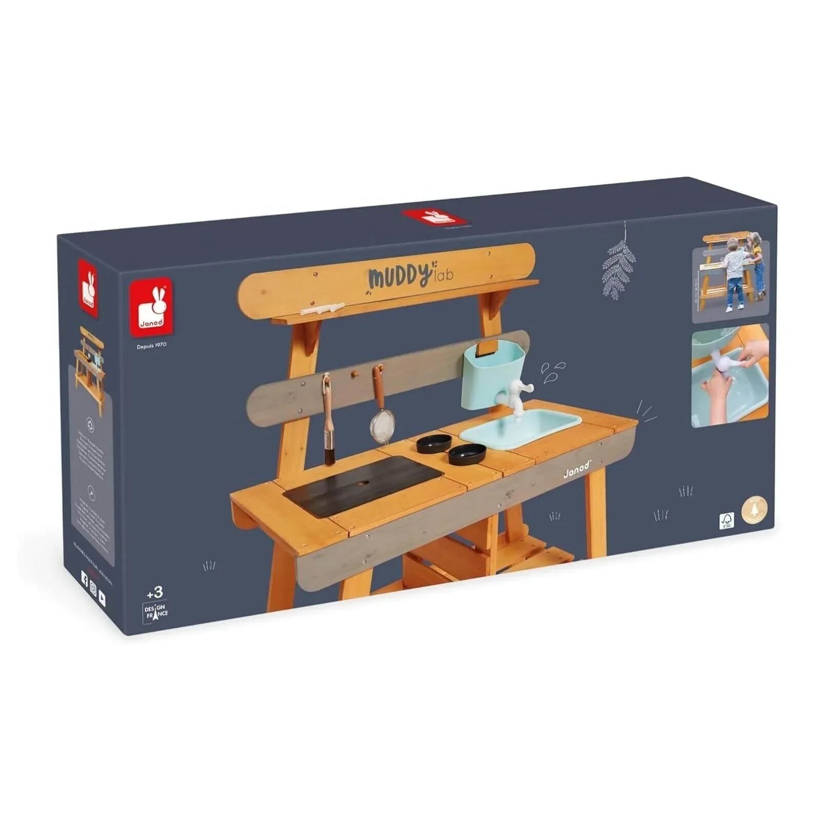 Janod Muddy Lab Outdoor Kitchen - Baby&More