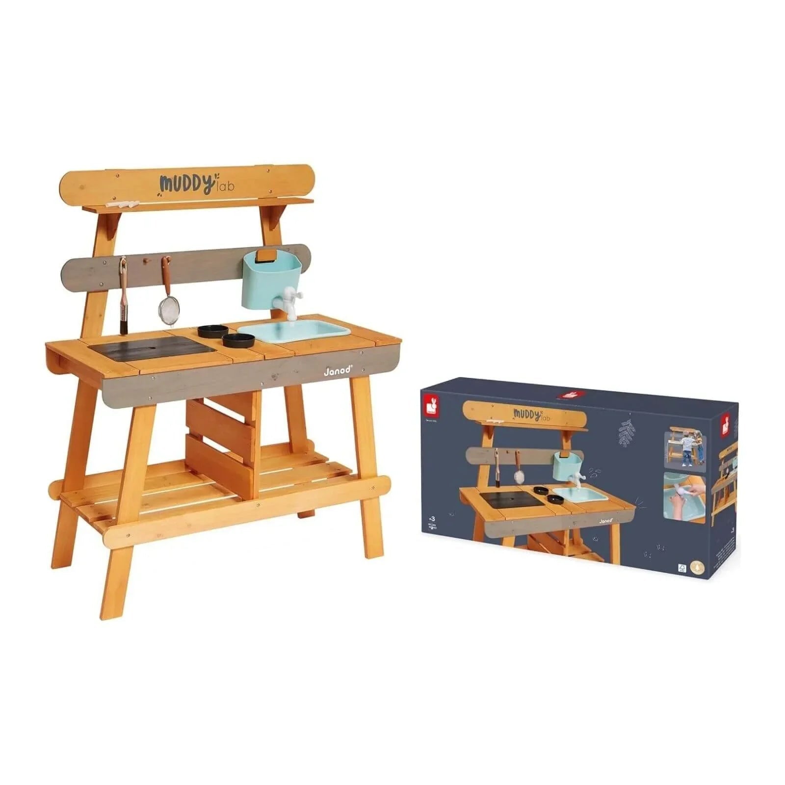 Janod Muddy Lab Outdoor Kitchen - Baby&More
