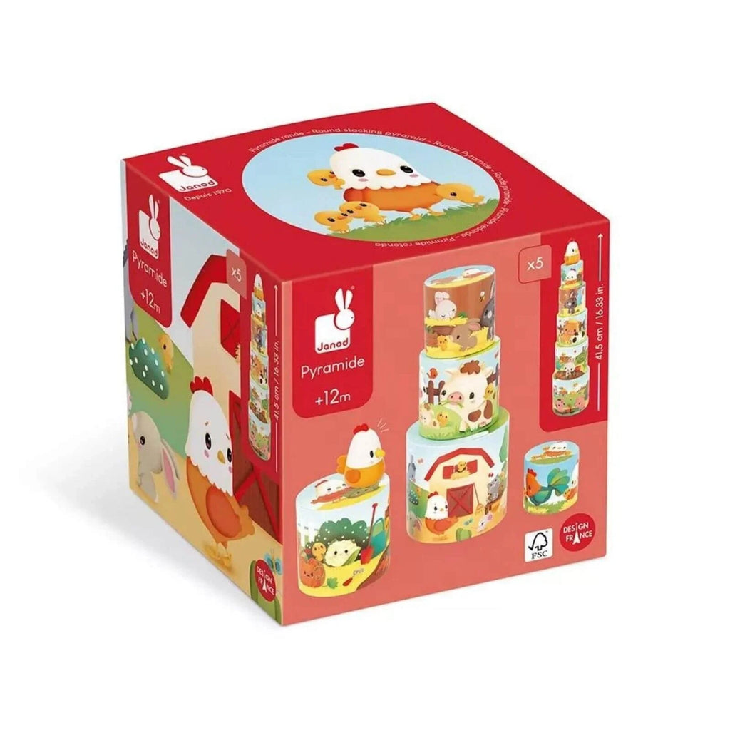 Janod My First Chicken Stacking Toy - Baby&More