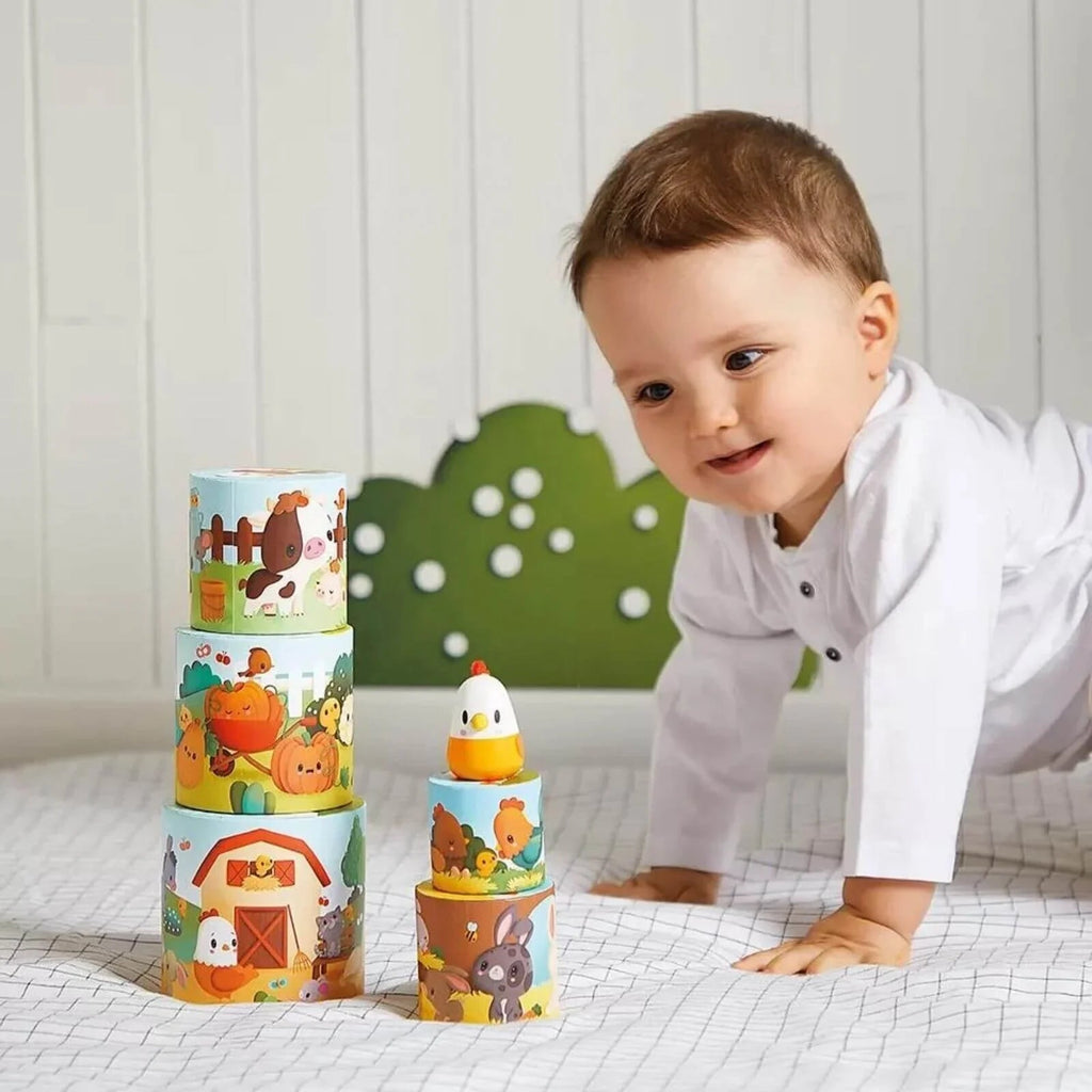Janod My First Chicken Stacking Toy - Baby&More