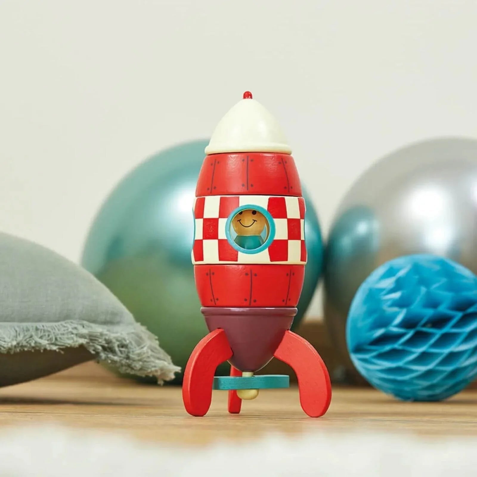 Janod Small Magnetic Rocket - Baby&More