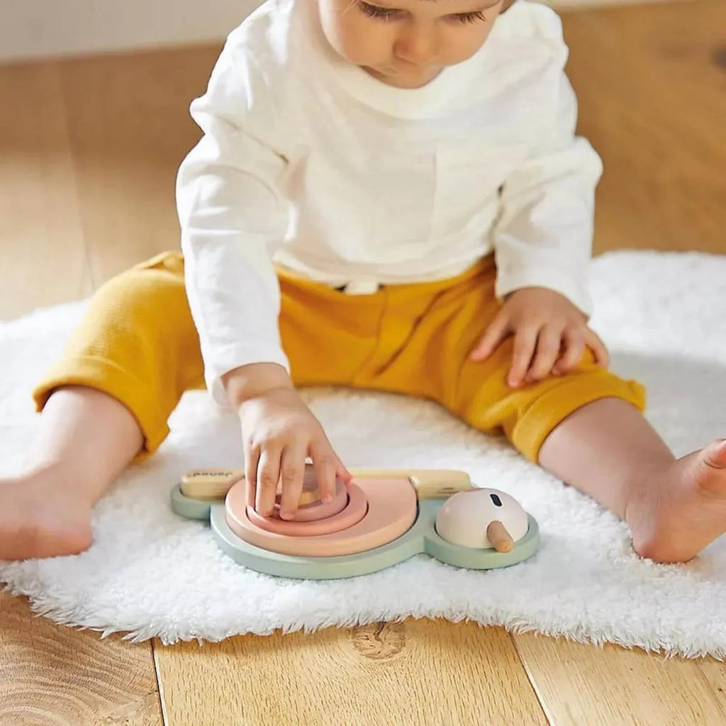 Janod Stackable Sensory Snail Sweet Cocoon - Baby&More
