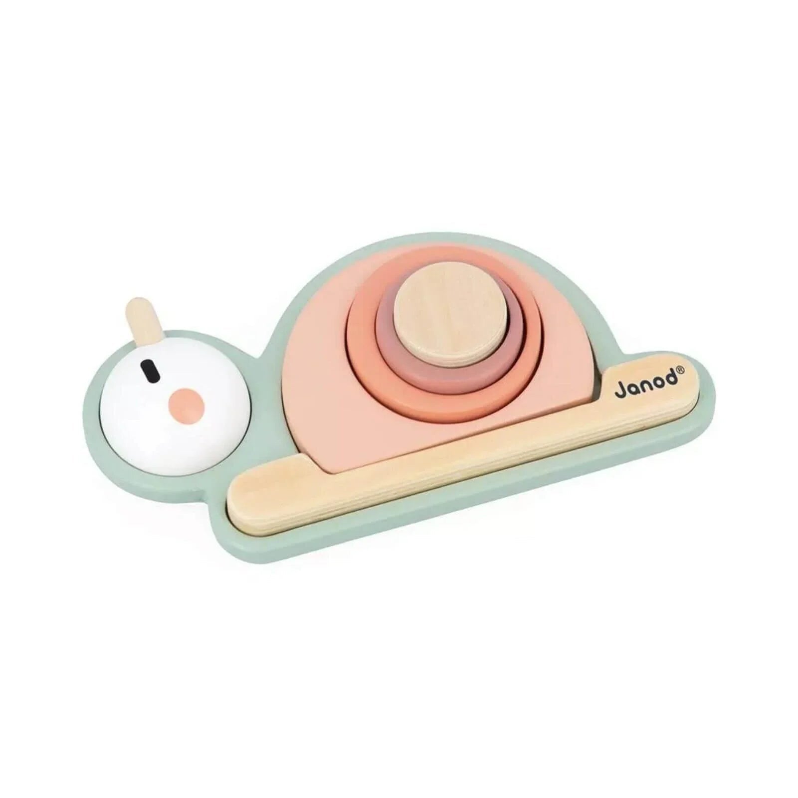 Janod Stackable Sensory Snail Sweet Cocoon - Baby&More