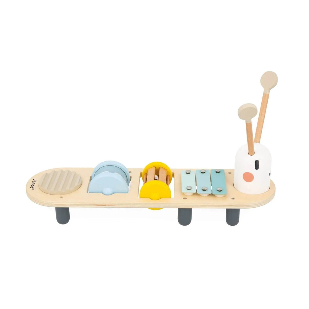 Janod Sweet Cocoon Caterpillar Sound Awakening Stand - Baby&More