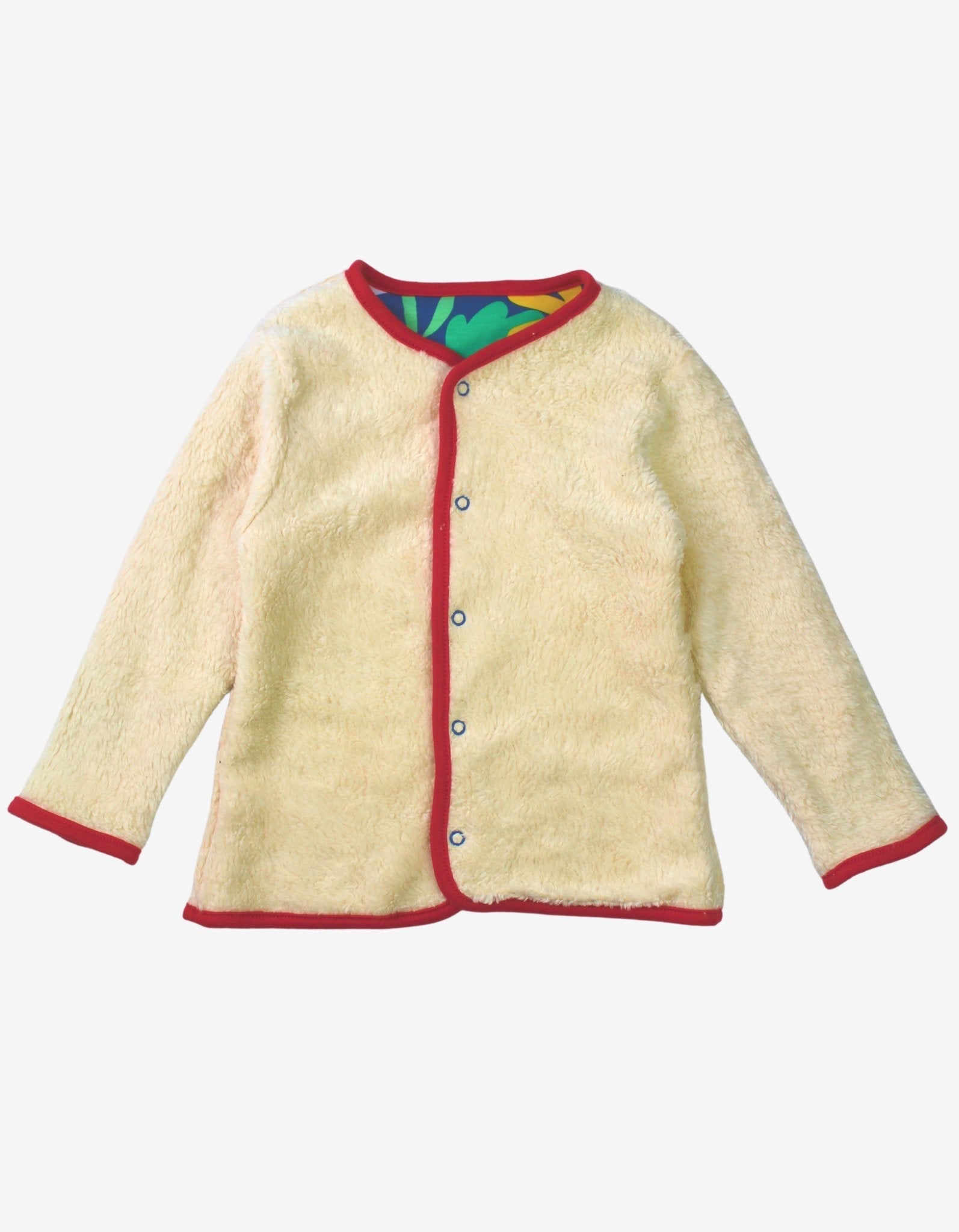 Toby Tiger Organic Reversible Jacket -Bold Floral