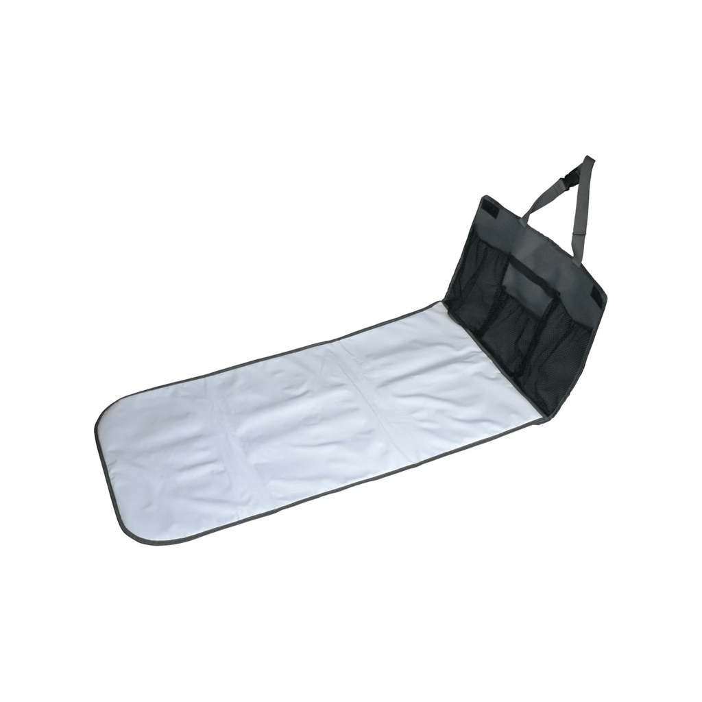 JL Childress On - The - Go Nappy Changing Mat with Storage Pockets - Grey - Baby&More