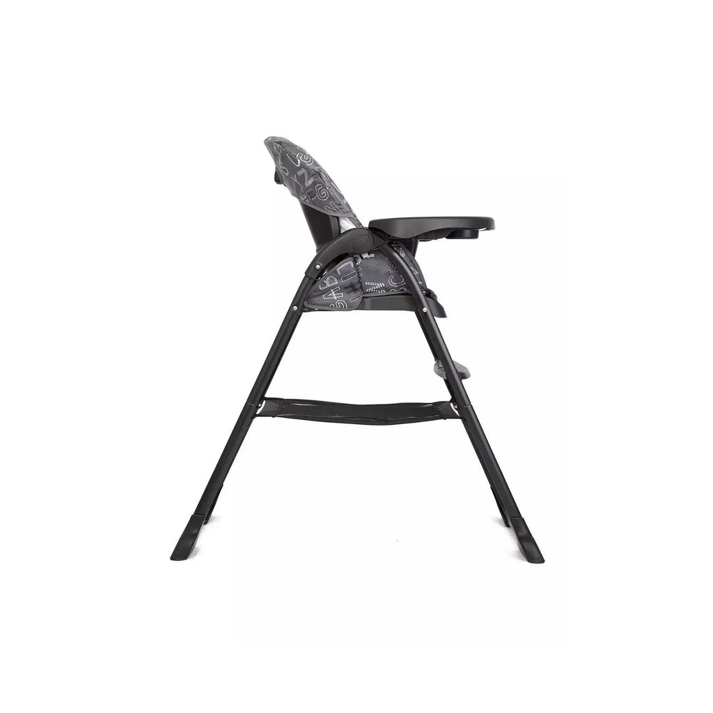Joie Mimzy Snacker Highchair - ABC Charcoal - Baby&More