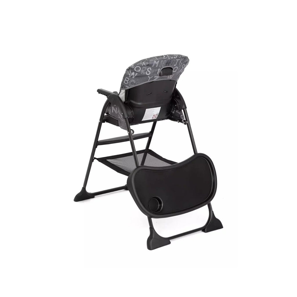 Joie Mimzy Snacker Highchair - ABC Charcoal - Baby&More