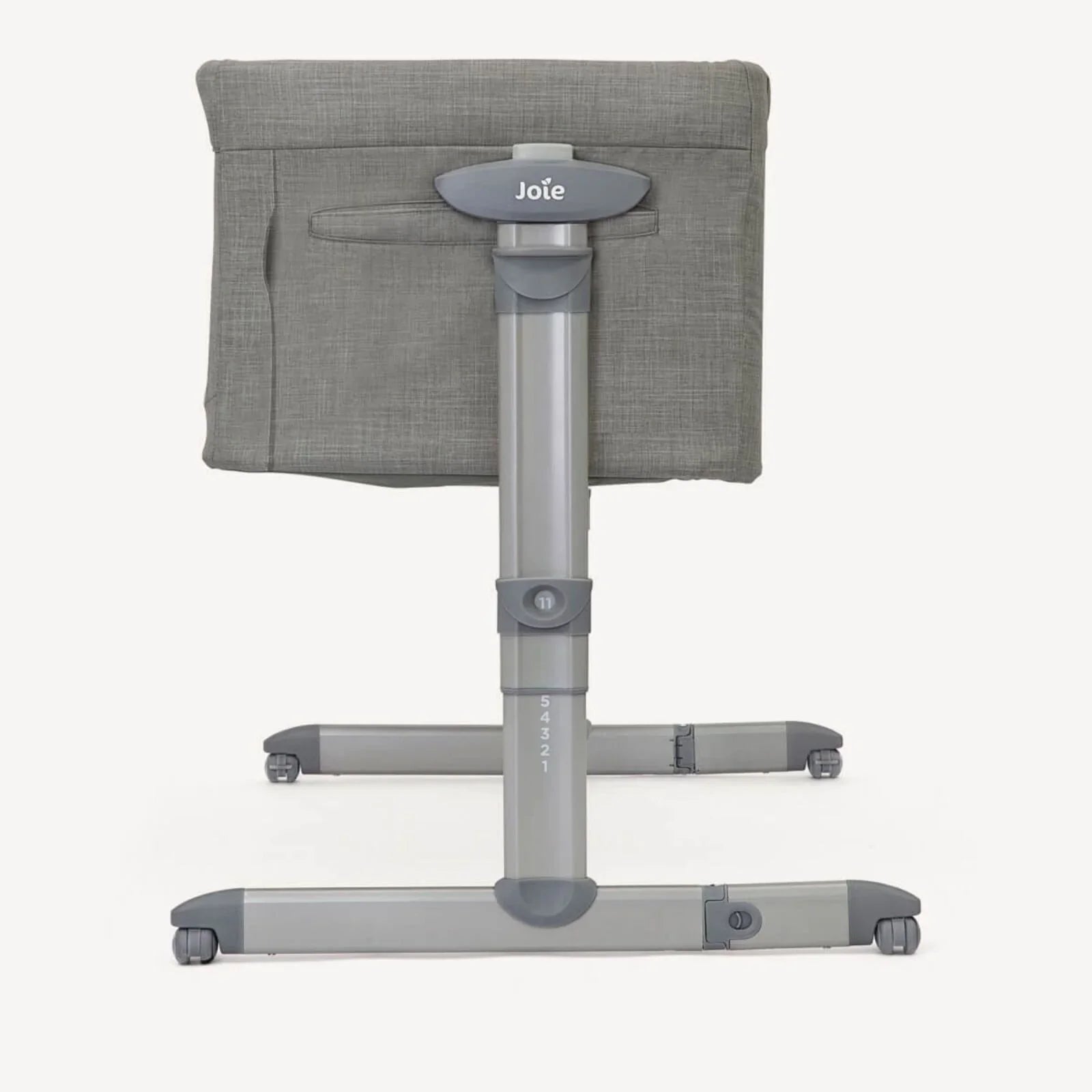 Joie Roomie Glide Bedside Crib - Foggy Grey - Baby&More