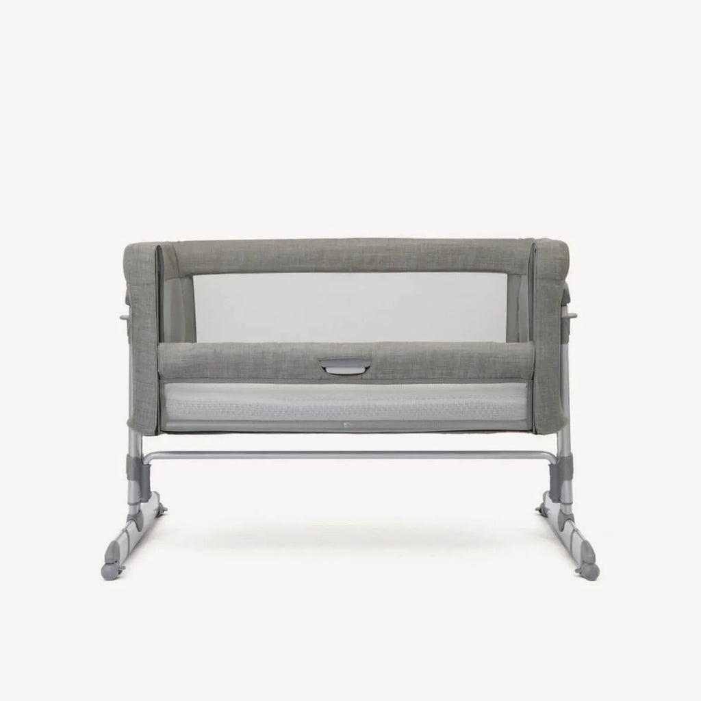 Joie Roomie Glide Bedside Crib - Foggy Grey - Baby&More