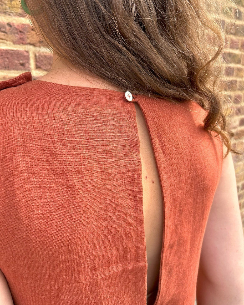 Journy Ada Linen Jumpsuit - Burnt Orange - Baby&More