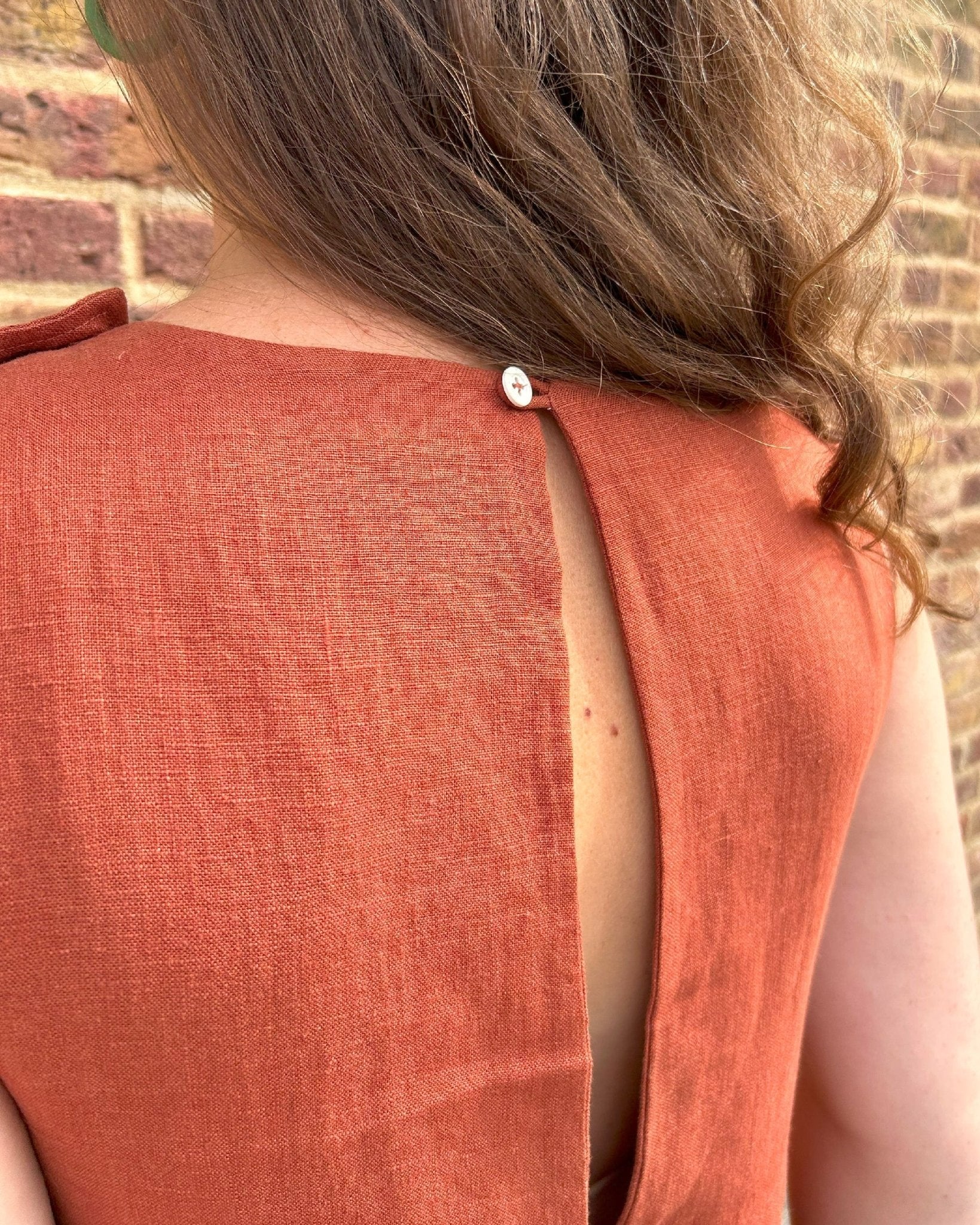 Journy Ada Linen Jumpsuit - Burnt Orange - Baby&More