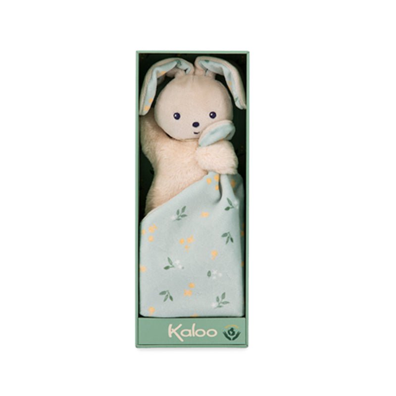 Kaloo Carre Douceur Doudou Rabbit - Citrus Bouquet - 17cm - Baby&More