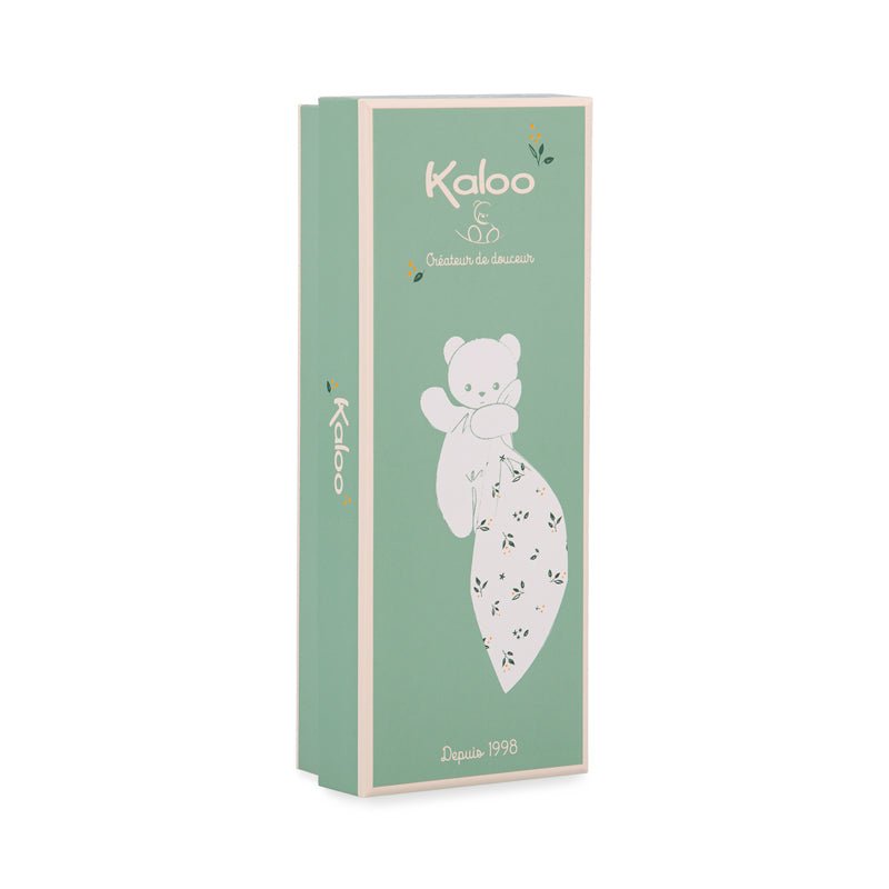 Kaloo Carre Douceur Doudou Rabbit - Citrus Bouquet - 17cm - Baby&More