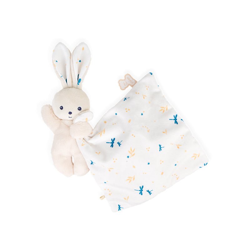 Kaloo Carre Douceur Doudou Rabbit - White Delicate - 17cm - Baby&More