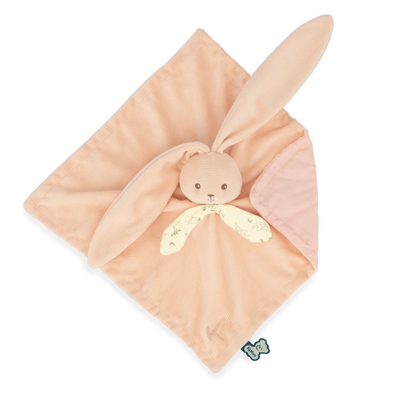 Kaloo Doudou Rabbit Comforter Blanket - Peach - Baby&More
