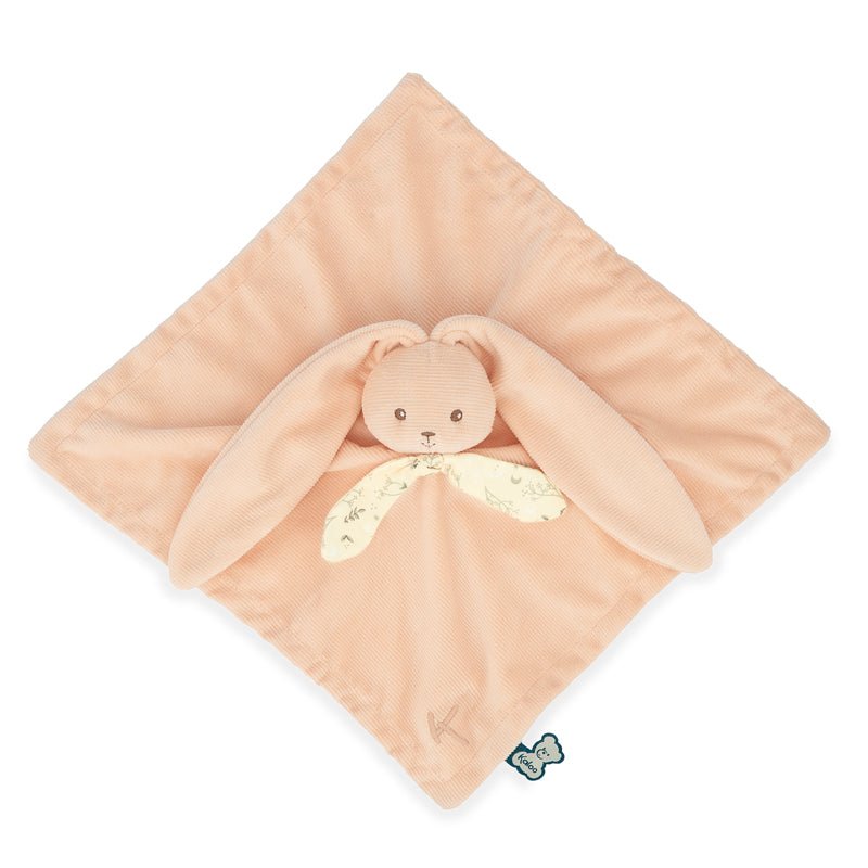 Kaloo Doudou Rabbit Comforter Blanket - Peach - Baby&More