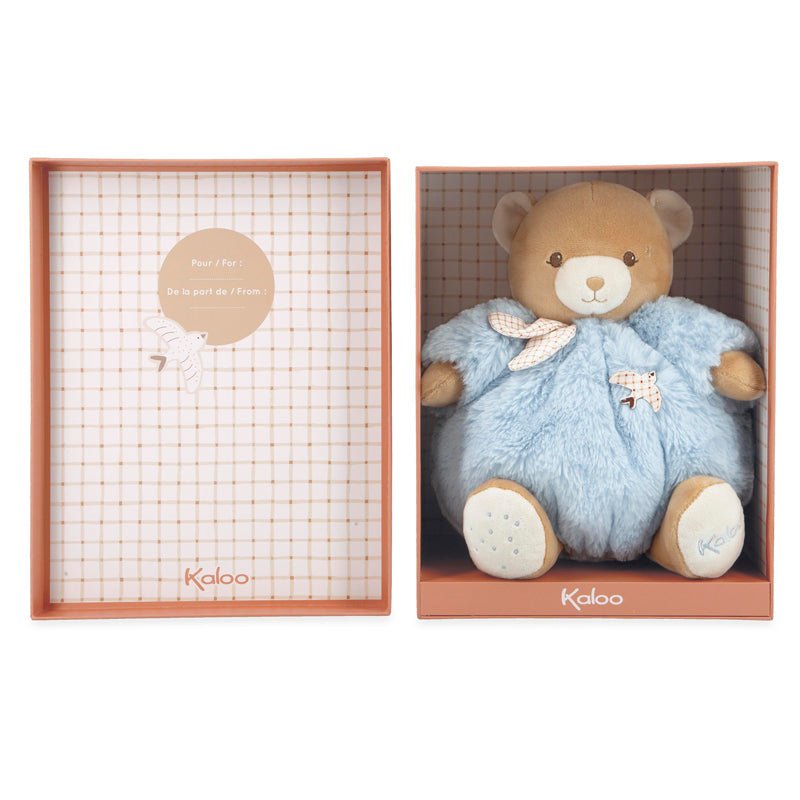 Kaloo Intemporel Chubby Bear Blue - 25cm - Baby&More
