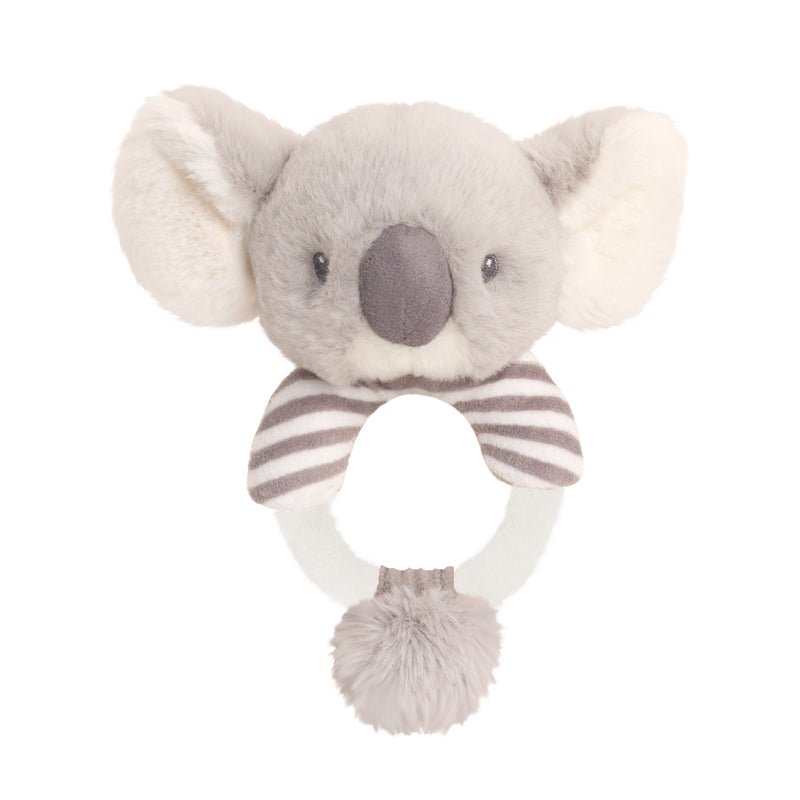 Keel Toys Keeleco Cozy Koala Ring Rattle - 14cm - Baby&More