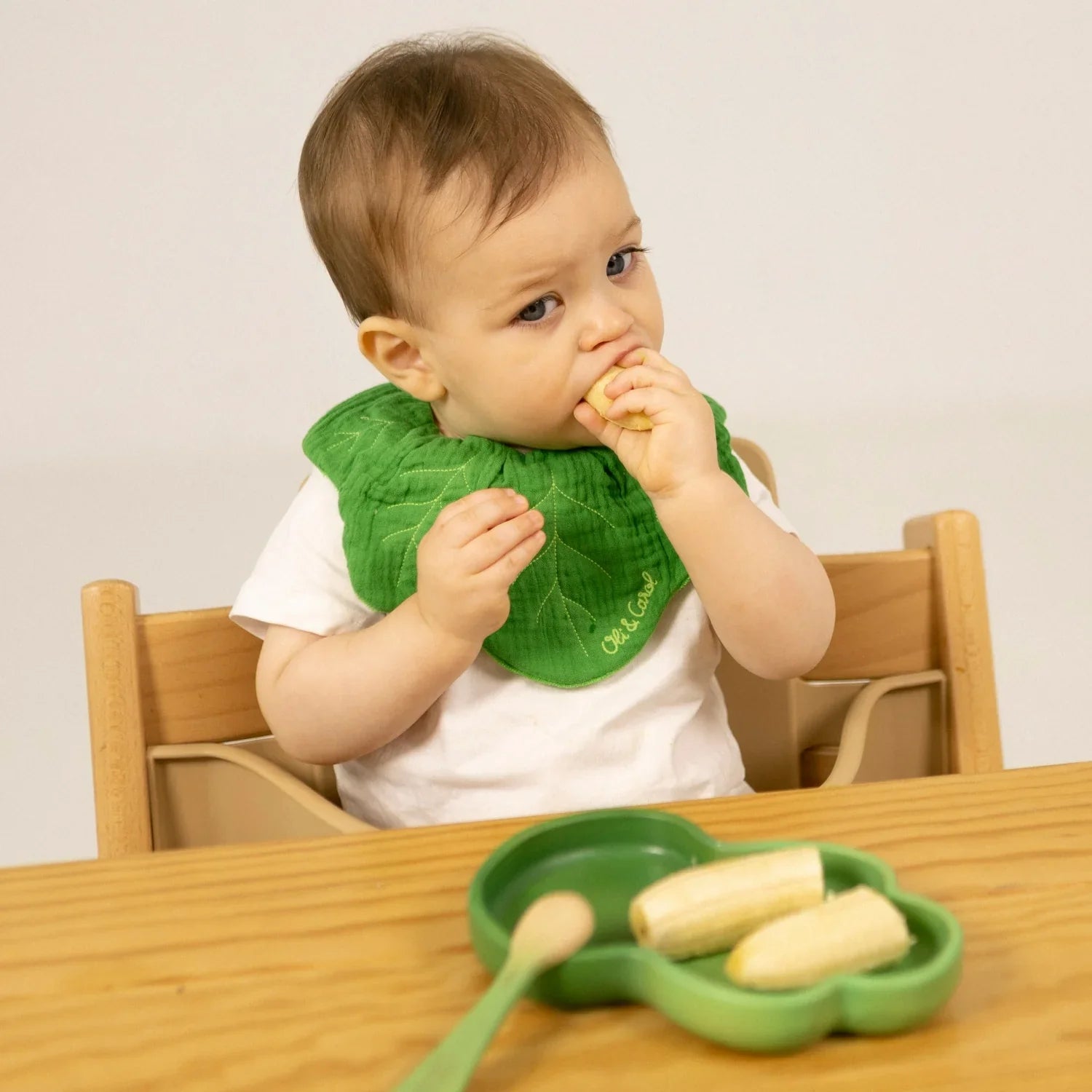 Oli&Carol Kendall the Kale Plate and Spoon Set