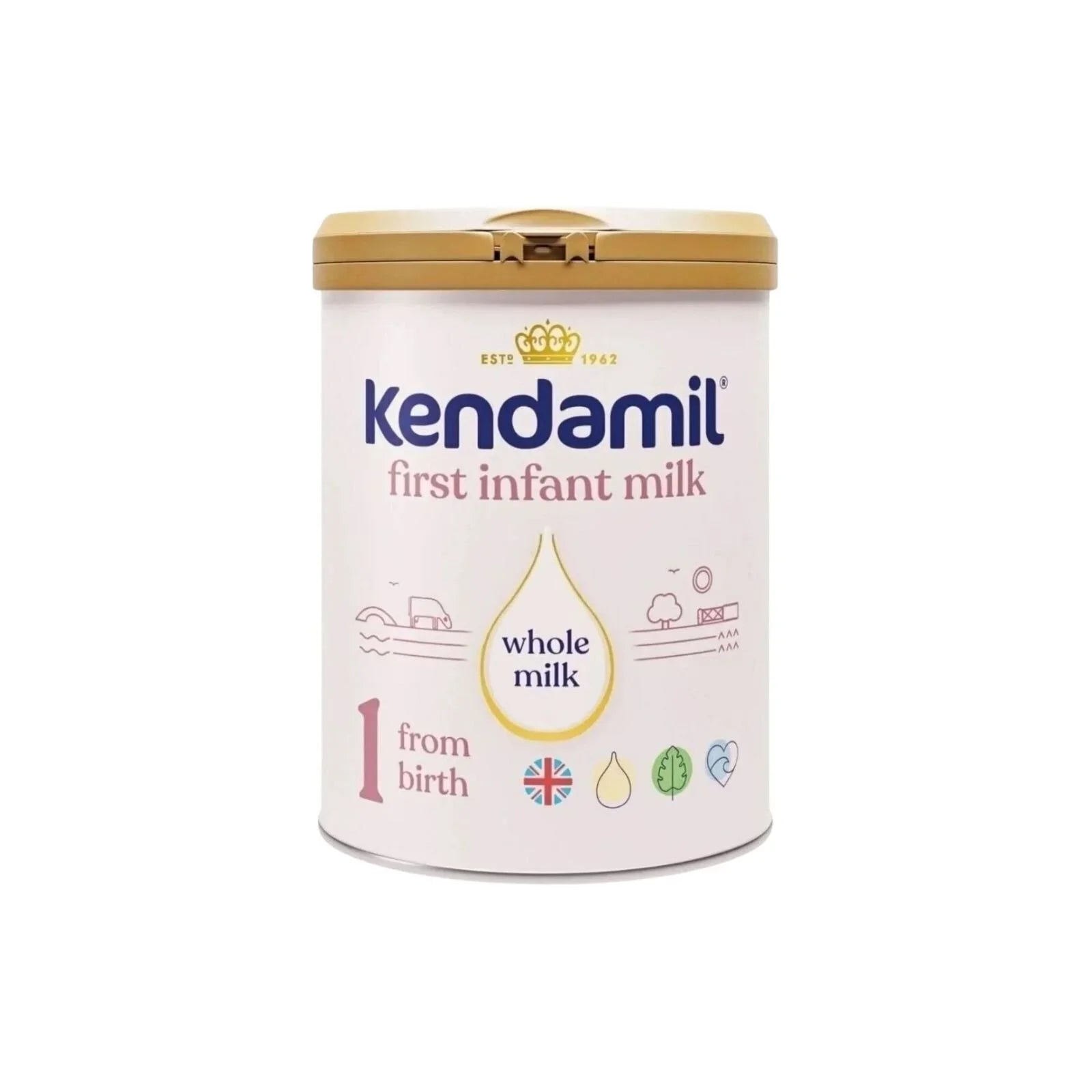 Kendamil Stage 1 First Infant Milk Formula - from Birth 800g - Baby&More