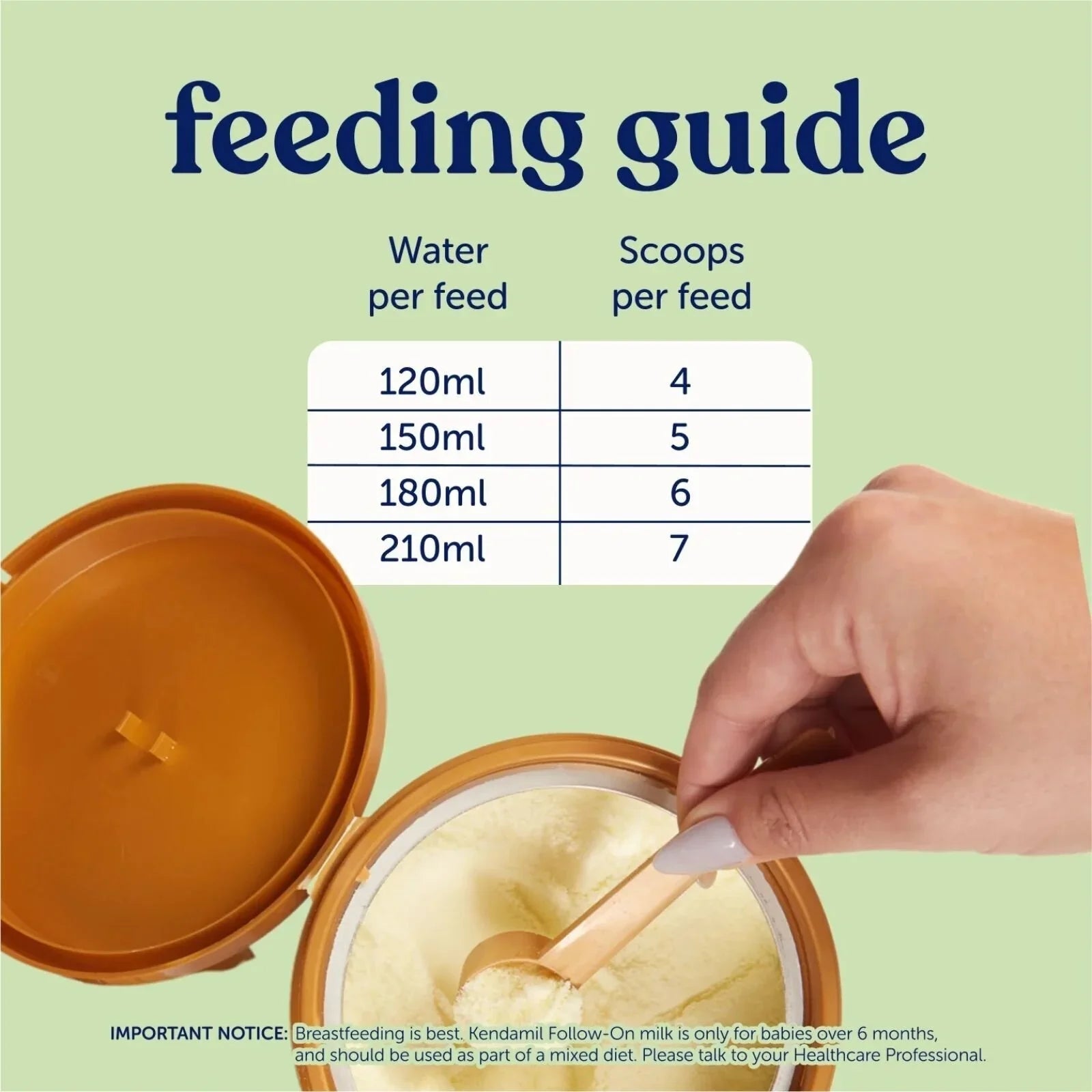 Kendamil Stage 1 Organic First Infant Milk Formula - from Birth 800g - Baby&More