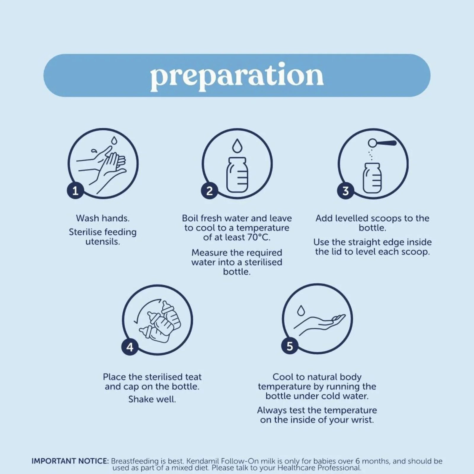 Kendamil Stage 2 Follow On Milk Formula - 6 - 12 months 800g - Baby&More