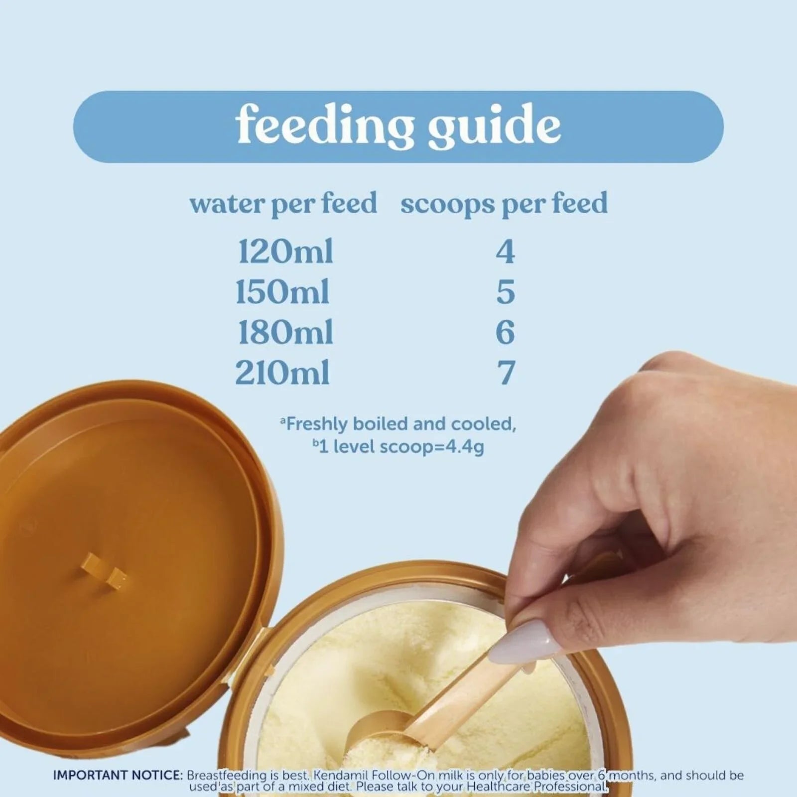 Kendamil Stage 2 Follow On Milk Formula - 6 - 12 months 800g - Baby&More