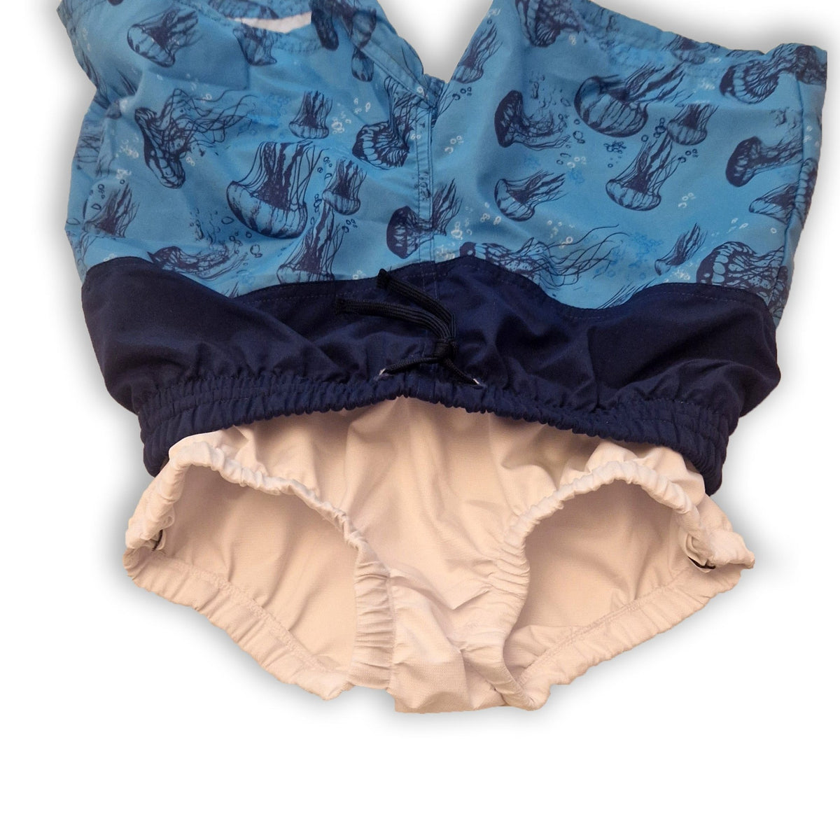 Kes Vir Boy's Jellyfish Board Swim Shorts - Navy/blue - Baby&More