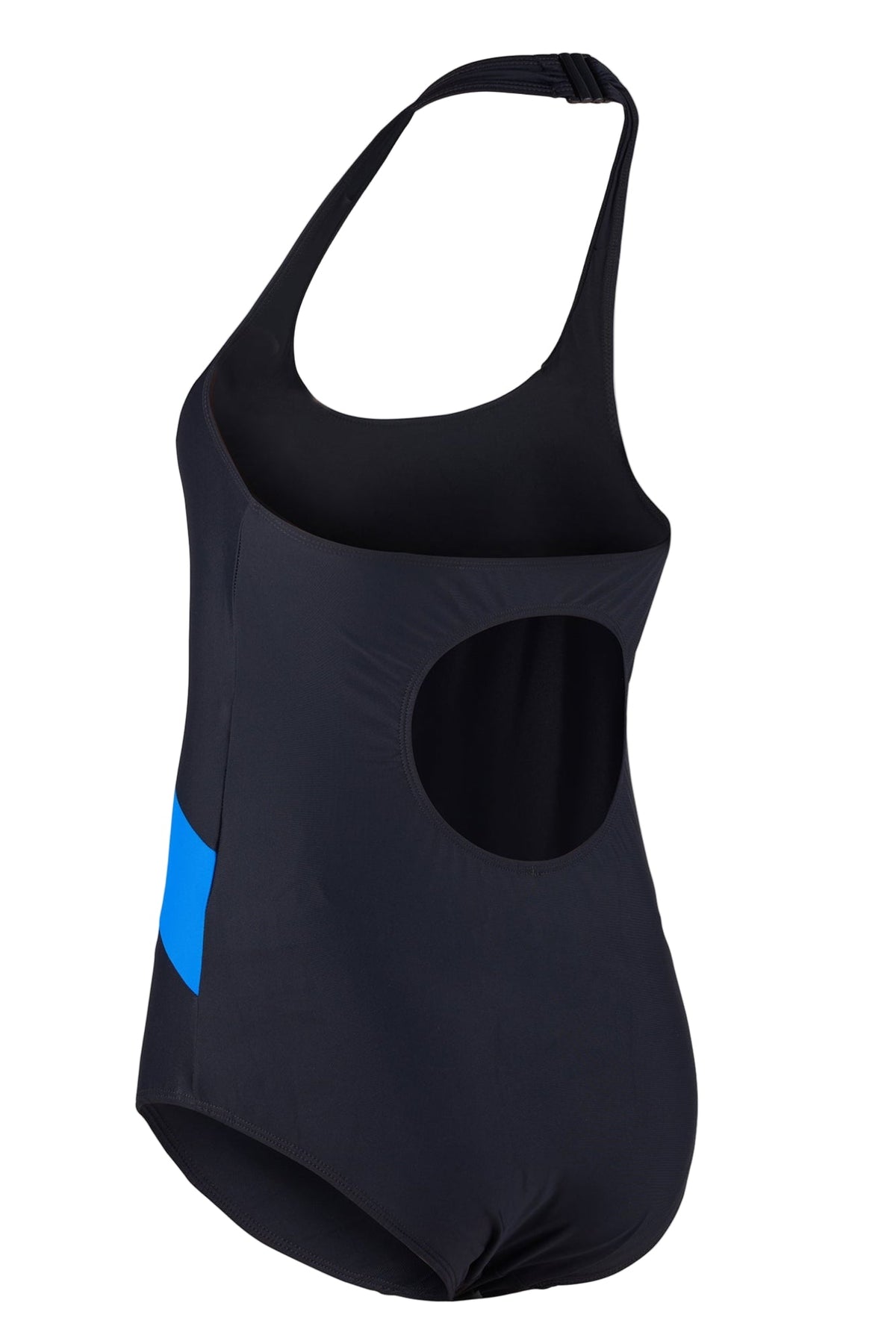 Kes-Vir Girl's Halterneck Swimsuit in Black/blue - Eco - Baby&More