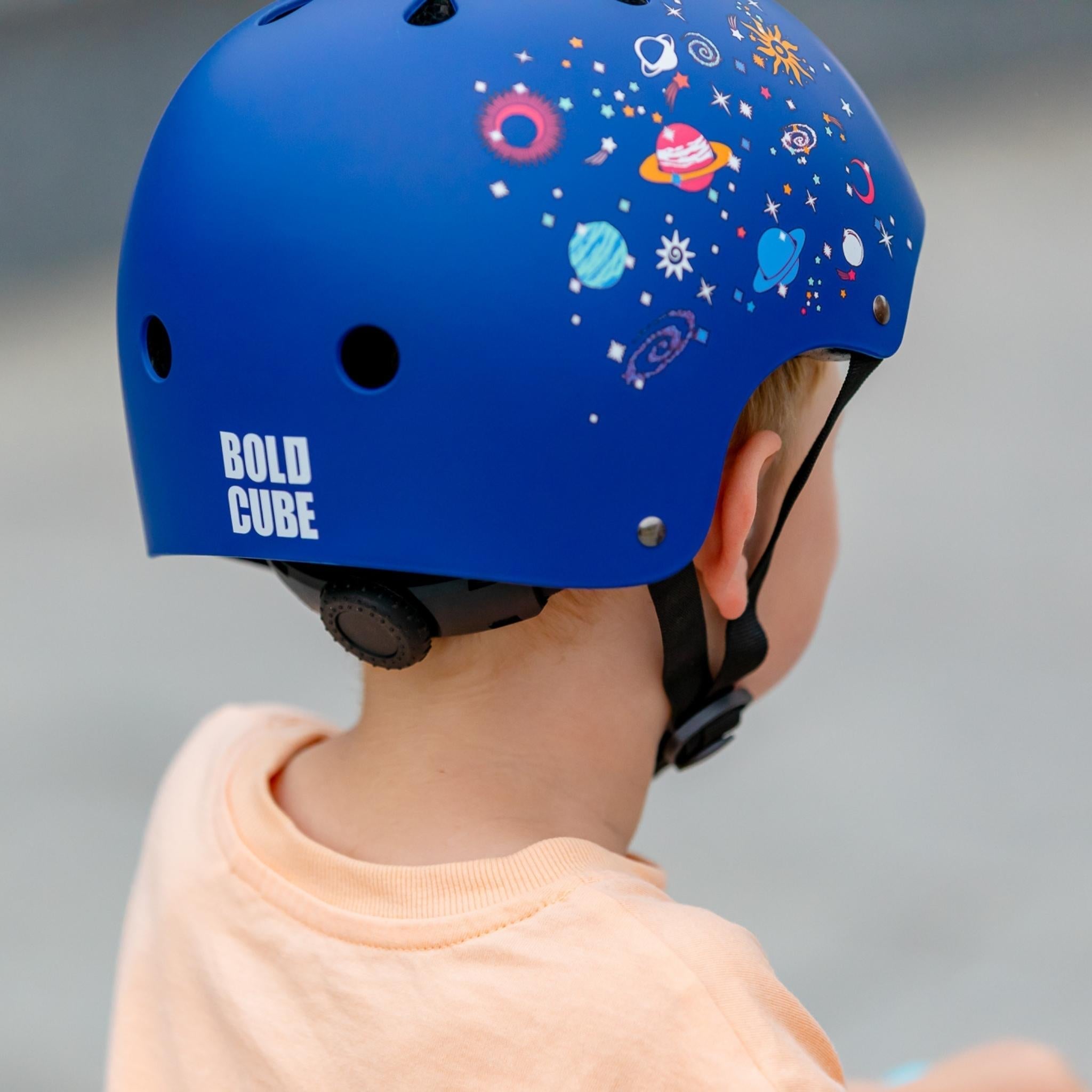 Kids Helmet - Galaxy Sky Blue - Baby&More