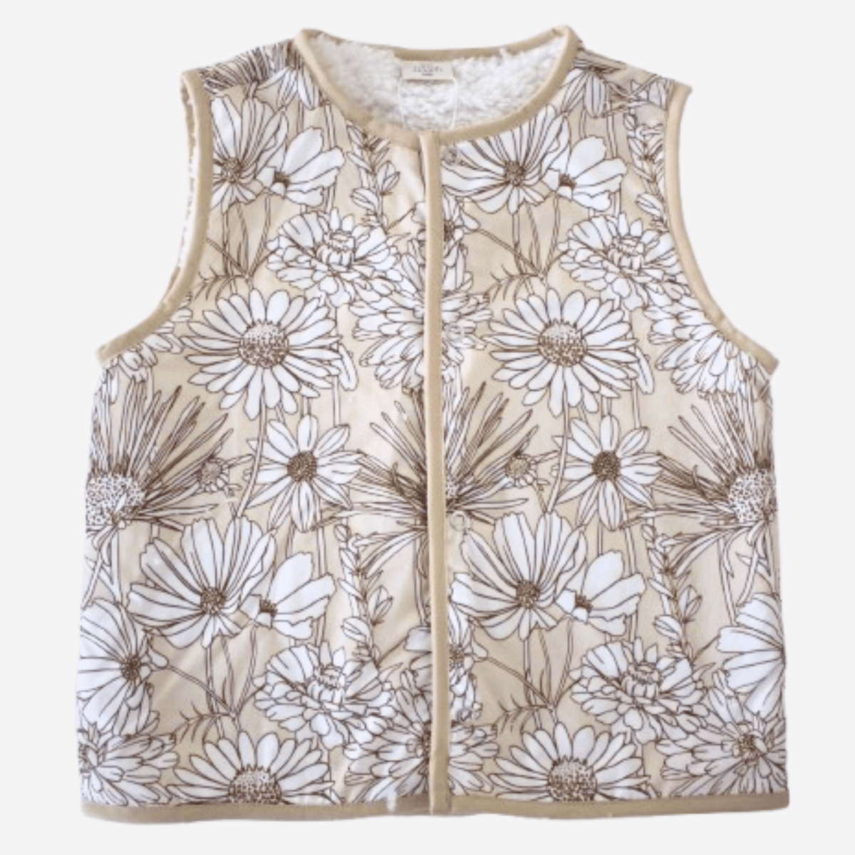Little Scandi baby Kids Stylish Vest / Gilet - Bloom In The Wild